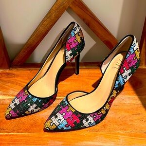 Inc International women high heels. Size 5 1/2. Used one time for a wedding.